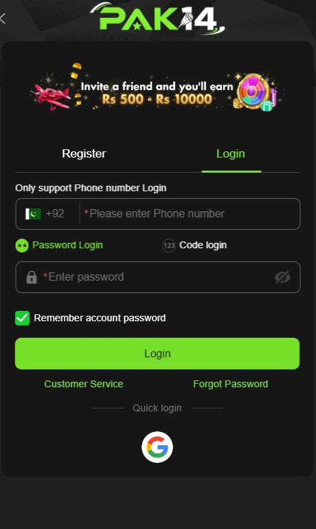 Register & Login